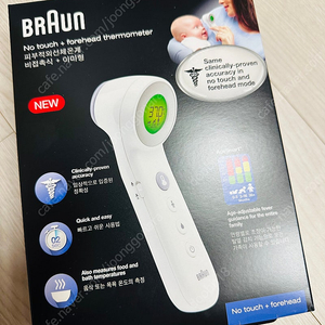 브라운 비접촉식 체온계 BNT 400