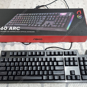 앱코 K660 카일광축 키보드 팝니다.