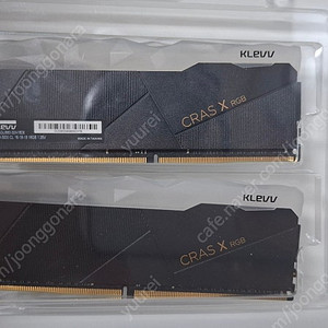 [판매중] ESSENCORE KLEVV DDR4-3200 CL16 CRAS X RGB 패키지 (32GB(16Gx2))