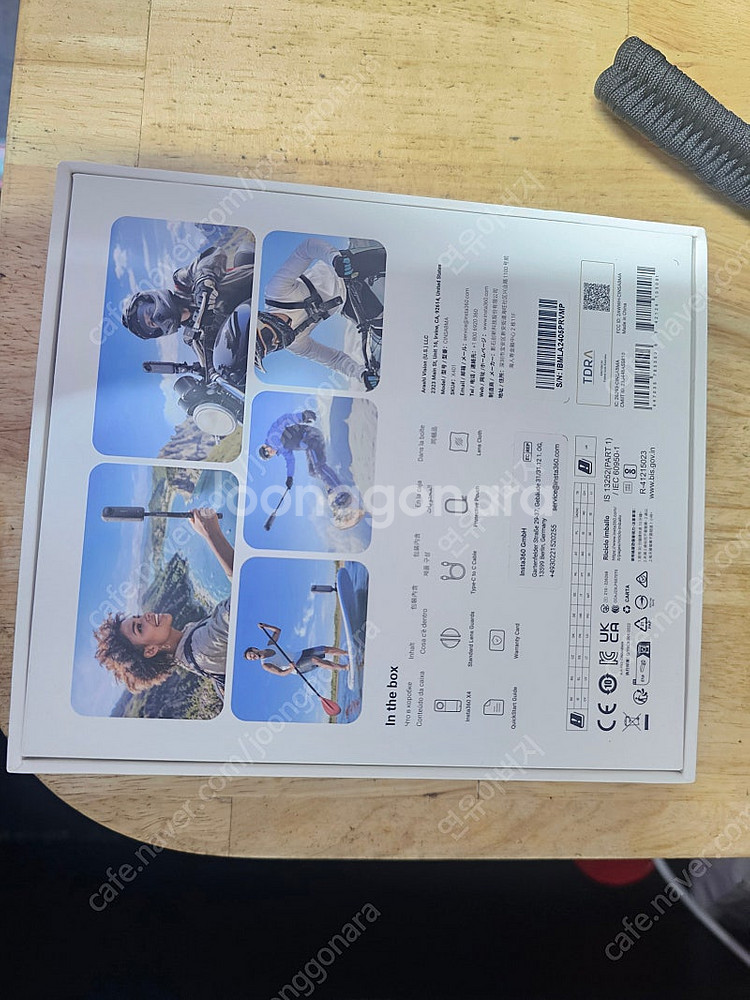 인스타360 X4 액션캠 팔아요 몇번안씀--2