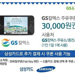 GS주유권 3만(삼성카드결제)