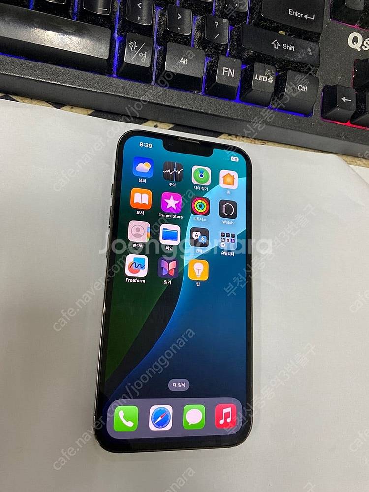 002438 아이폰13프로 그래파이트 AA급 128GB...--1