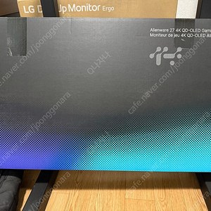 Aw2725q 델 27인치 4k oled 모니터 미개봉 판매합니다