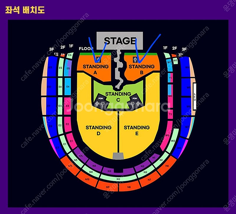 트래비스 스캇 내한 공연 콘서트 스탠딩 GA1 GB1 ...--0