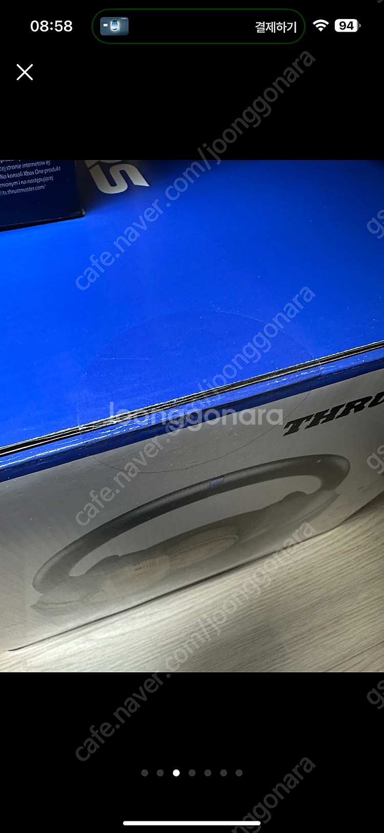 T300Rs GT+Th8A 레이싱휠+기어 세트 미개봉 ...--2