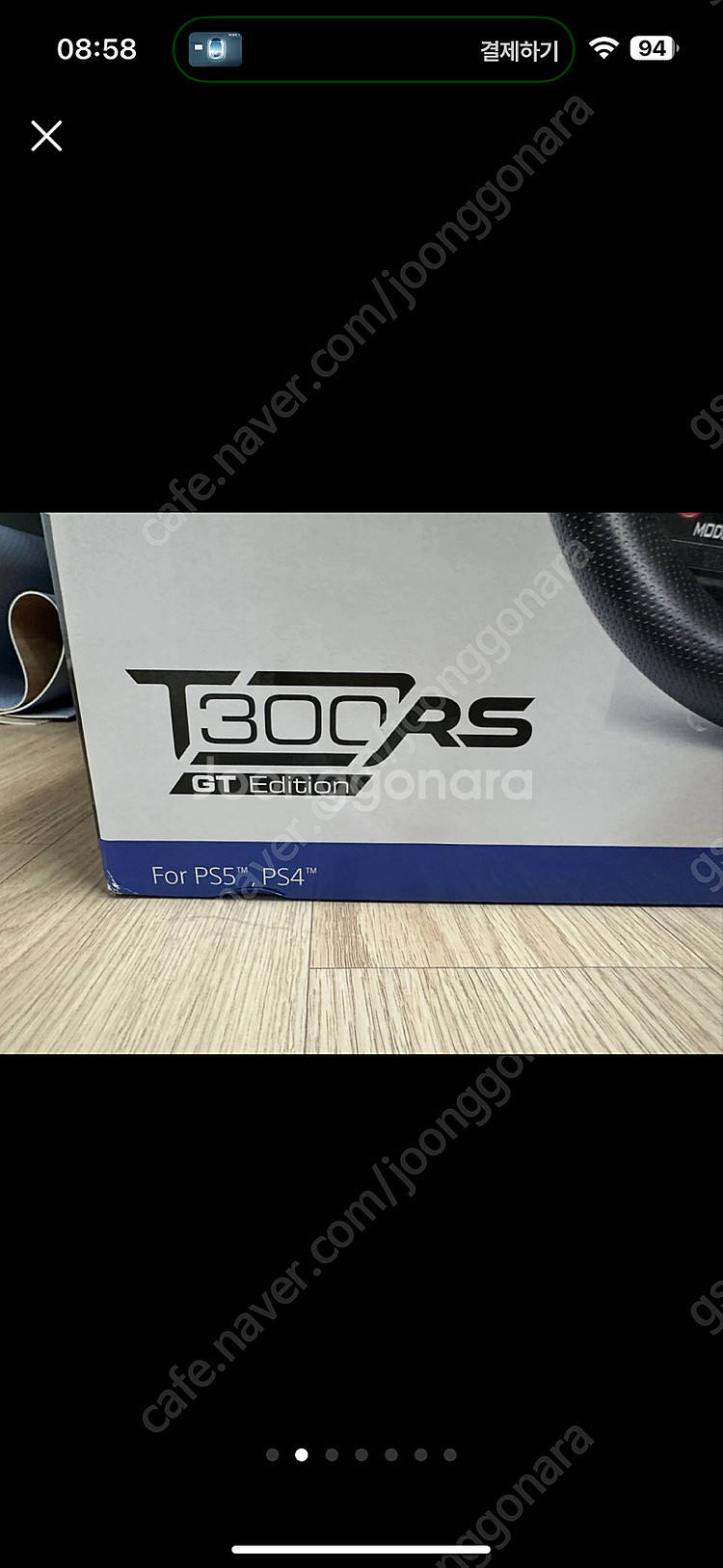 T300Rs GT+Th8A 레이싱휠+기어 세트 미개봉 ...--5