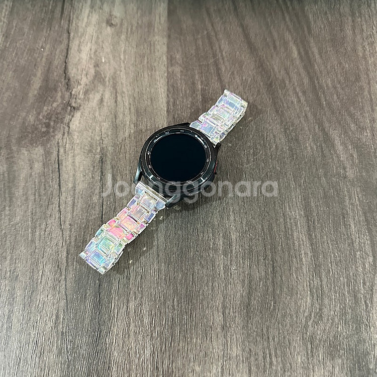 갤럭시 워치4클래식 블랙 42MM 액정S급 충전케이블포...--1