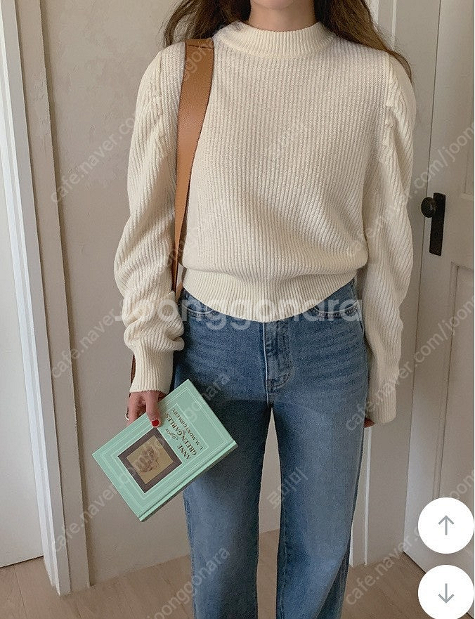 메이비베이비 디어리스트 Caron 니트--0