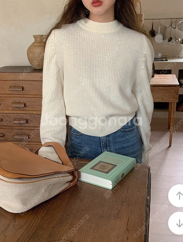 메이비베이비 디어리스트 Caron 니트--3