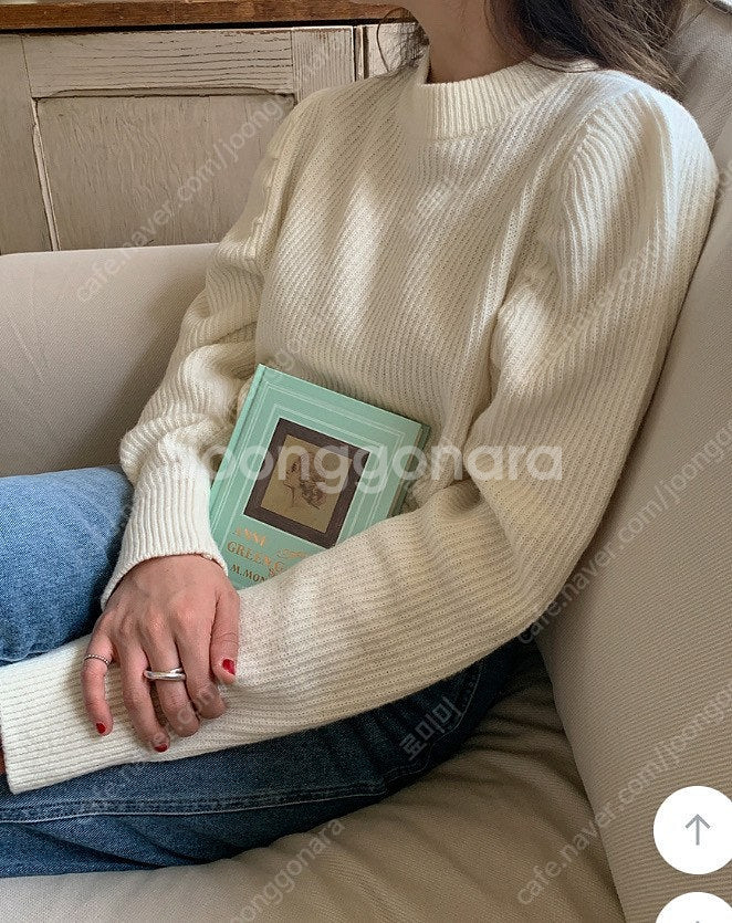 메이비베이비 디어리스트 Caron 니트--4