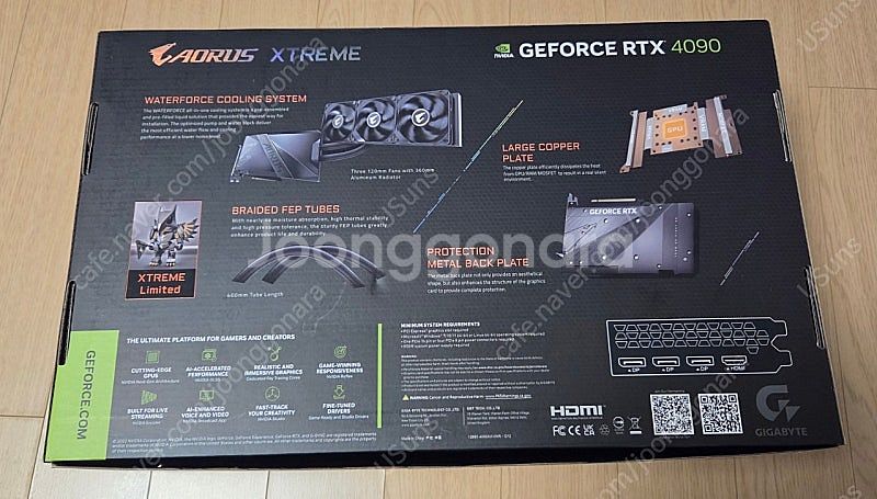기가바이트 RTX 4090 익스트림 워터포스 판매--1