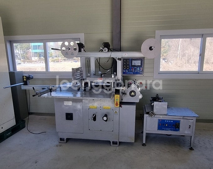 타발기 고속 타발 재단기 프레스 32x32 시링기 서보 피딩 원단 재단 컷팅기 롤재단기--1