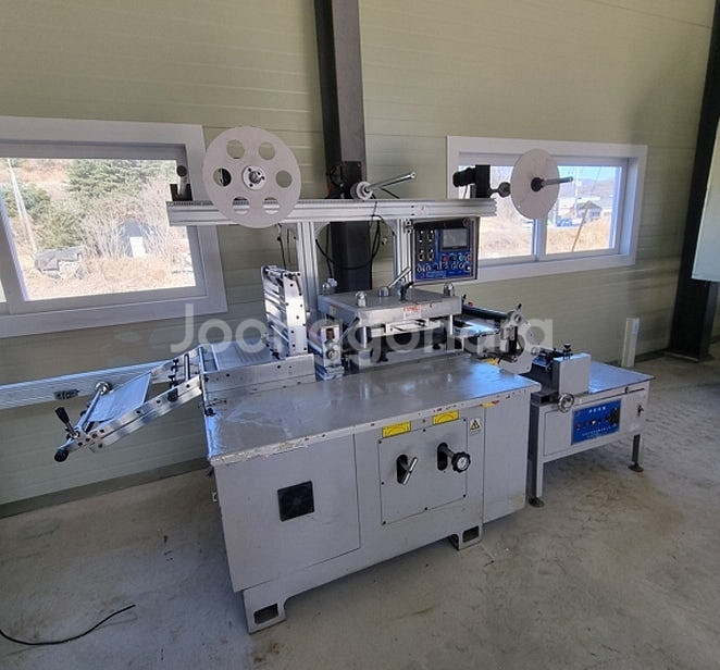 타발기 고속 타발 재단기 프레스 32x32 시링기 서보 피딩 원단 재단 컷팅기 롤재단기--2