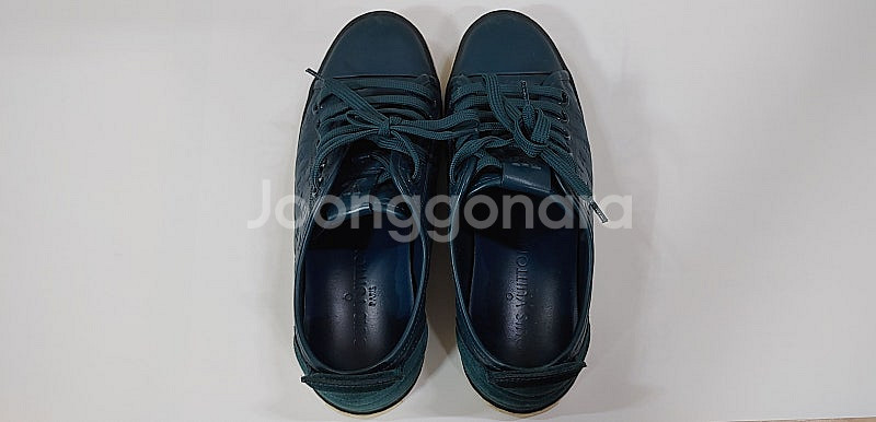 루이비통 모노그램 가죽/누벅 로우탑 스니커즈 230mm...--2