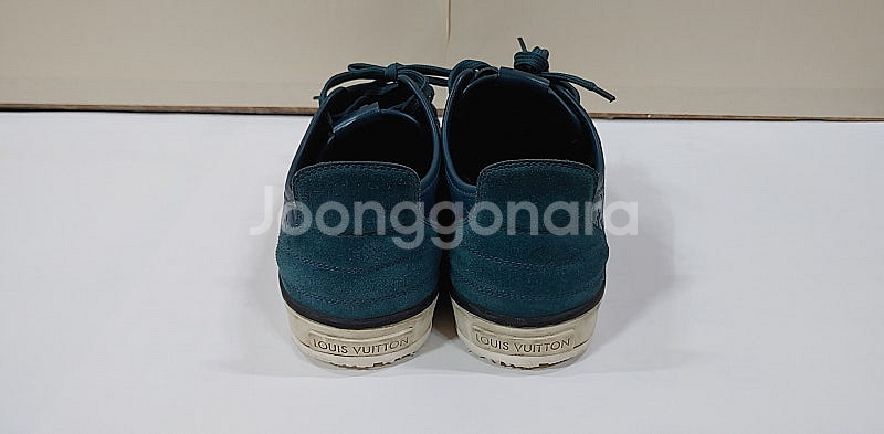 루이비통 모노그램 가죽/누벅 로우탑 스니커즈 230mm...--6