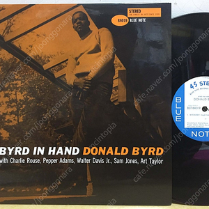 LP ; donald byrd 도날드 버드 재즈 엘피 음반 3장 블루노트 오디오파일용 재즈 45RPM 2LP blue note jazz