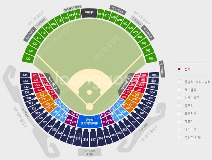 4월 26일 토요일 롯데 vs 두산 3루--0