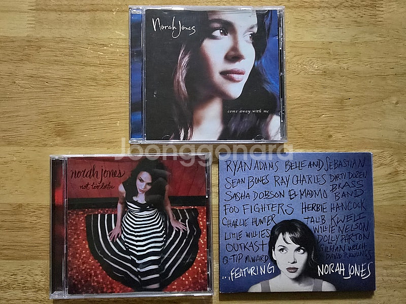 CD 음반 Norah Jones 노라 존스 앨범 3장--0