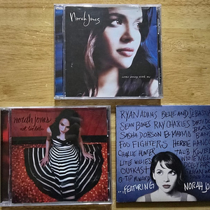 CD 음반 Norah Jones 노라 존스 앨범 3장