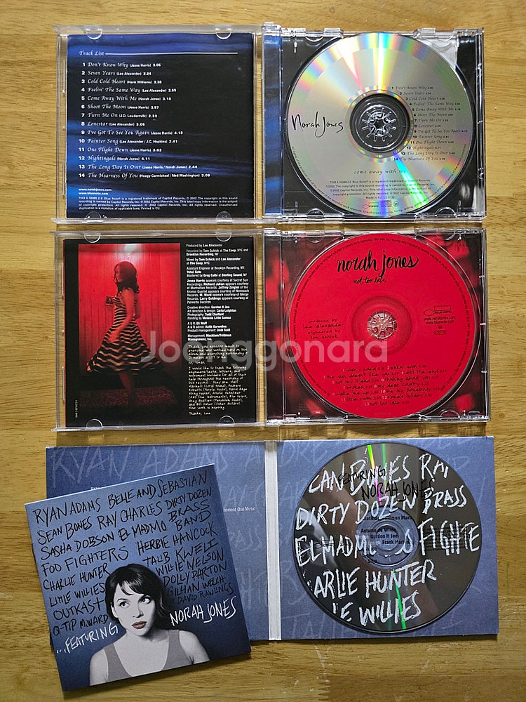CD 음반 Norah Jones 노라 존스 앨범 3장--1