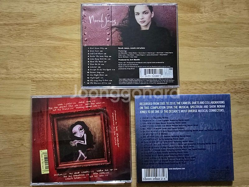 CD 음반 Norah Jones 노라 존스 앨범 3장--2