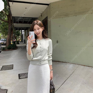 시에 릴리아 텍스쳐드 스커트 xs