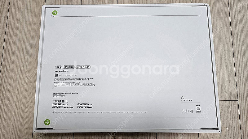 [미개봉] 애플 맥북프로14 M4 16G/512G 팝니...--0