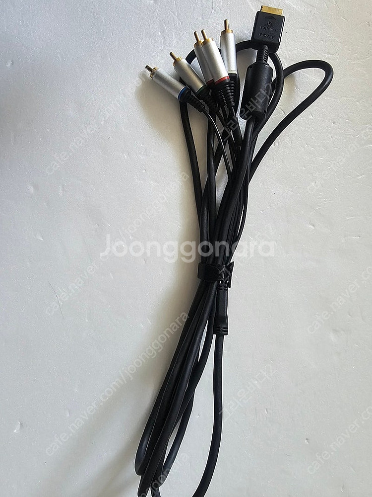 PS2 플스2 소니정품 컴퍼넌트케이블신형--0
