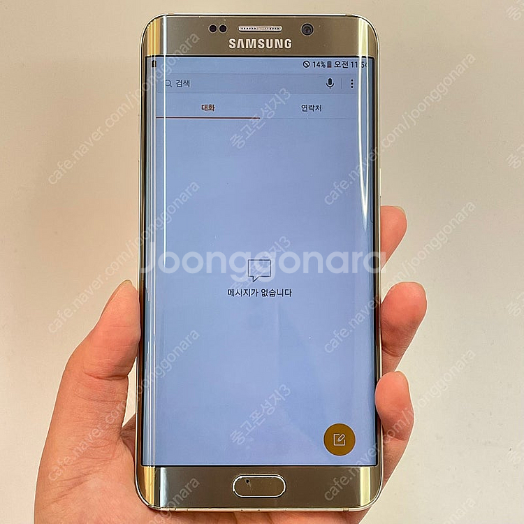 84417(울산중고폰) 갤럭시S6엣지 골드 32GBB ...--2