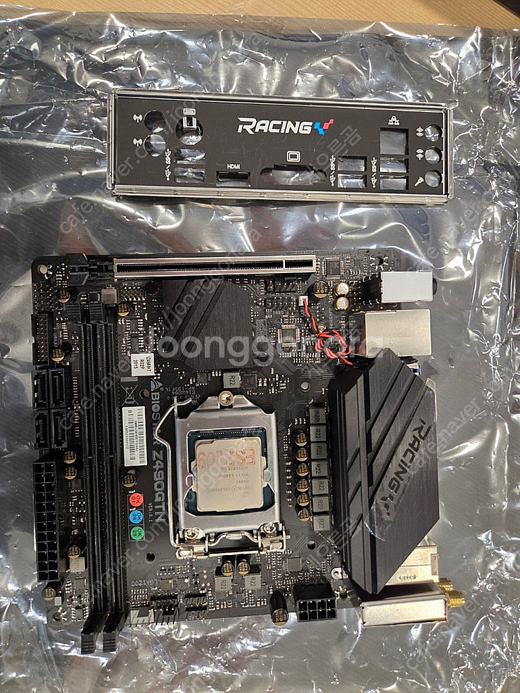 I5 10400F / Z490 ITX / WIFI 세트...--1