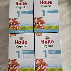 홀레 유기농분유 1단계 4팩