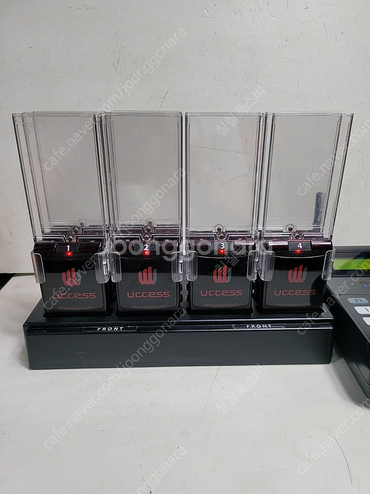 리텍진동벨 팝니다 벨 10개와 송신기 1개--0