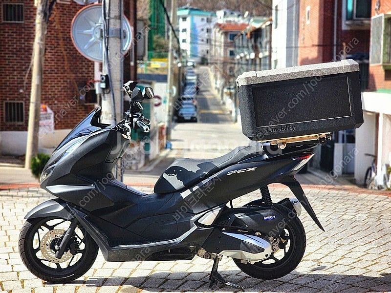 서울 22년식 PCX125 ABS 배달세팅 블랙 팝니다--4