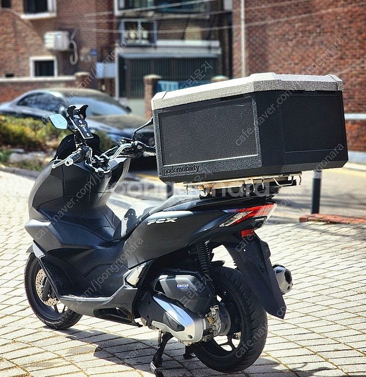 서울 22년식 PCX125 ABS 배달세팅 블랙 팝니다--5