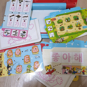(가격내림)호비 한글머신 잉글리쉬펜 따라쓰기머신 따라쓰기패드 호비한글 호비영어 연산카드게임 판매