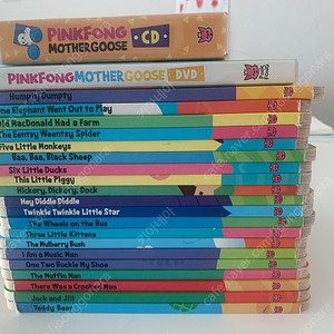 핑크퐁 마더구스 책 cd dvd