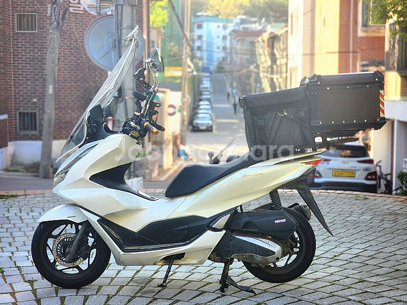 서울 21년식 PCX125 ABS 풀튜닝 배달세팅 3만키로 팝니다--4