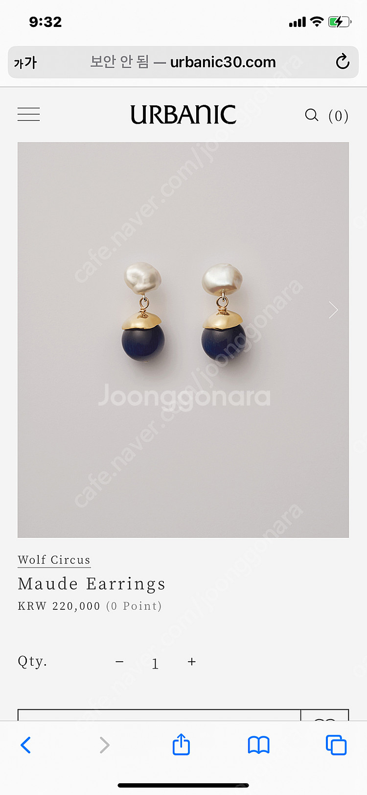 울프서커스 마우드이어링 maude earrings--0