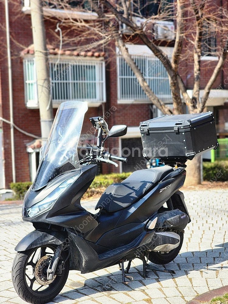 서울 23년식 PCX125 ABS 배달세팅 블랙 팝니다--0