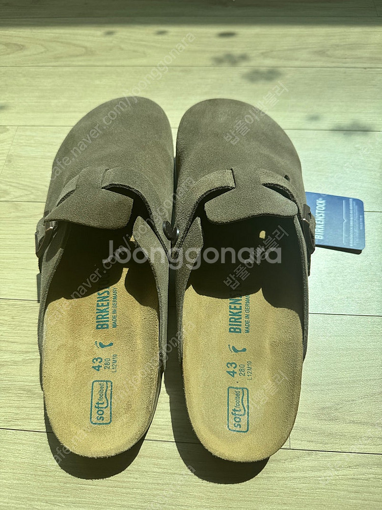 버켄스탁 보스턴 타우페(280,새제품)판매합니다.--1