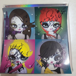 2NE1친필 싸인 CD