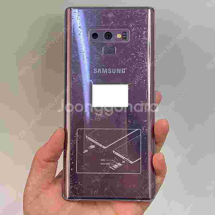 57630(울산중고폰) 갤럭시노트9 퍼플 128GB 판...--7