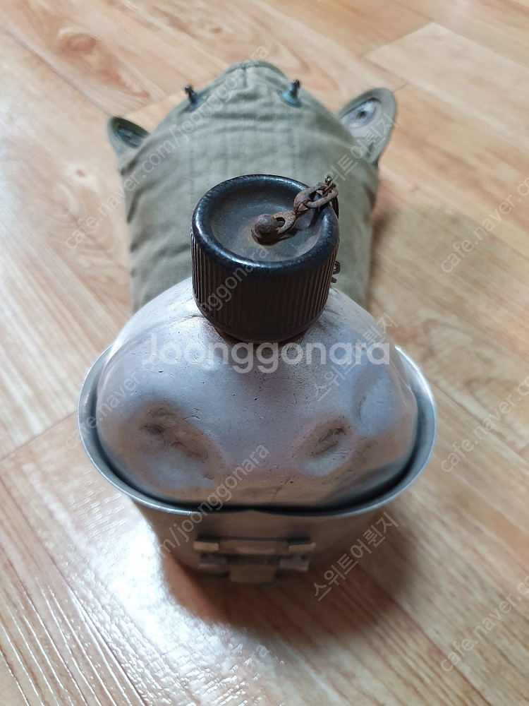 WW2 2차대전 한국전 미군 OD7 파우치 벨트 수통 ...--7