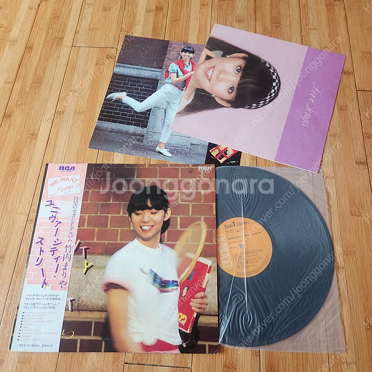 마리야 타케우치 LP 4장--2