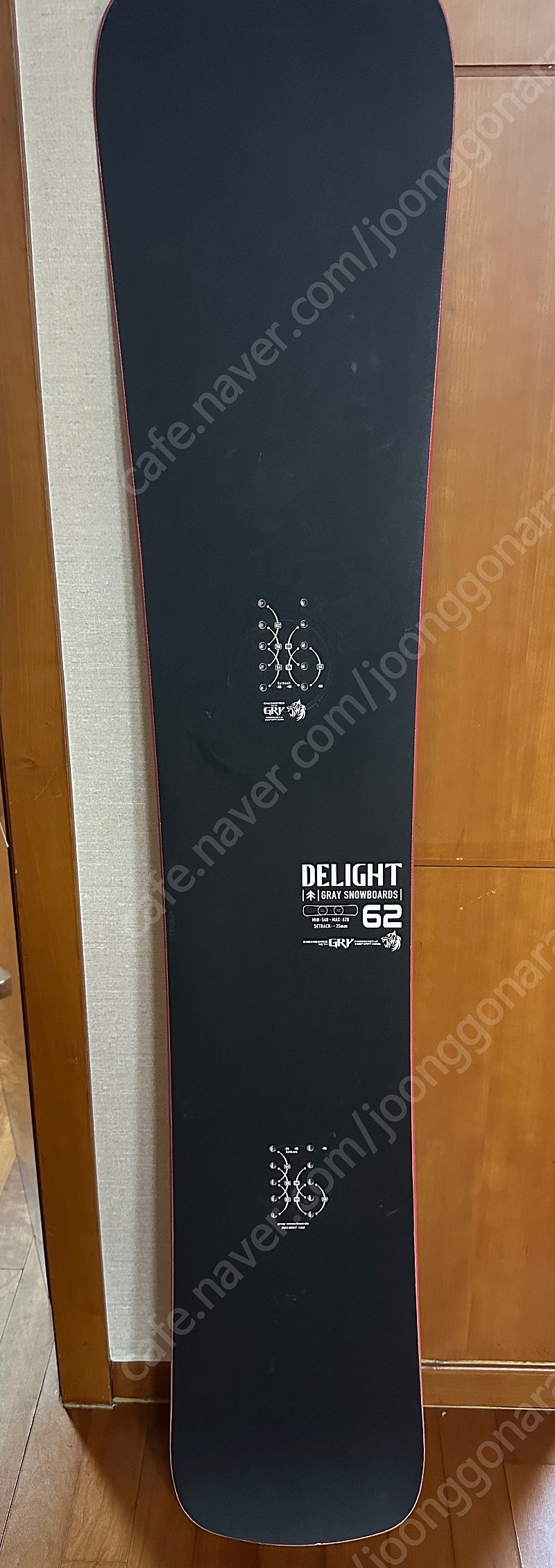 2324 그레이 데스페라도 딜라이트 162 스노우보드