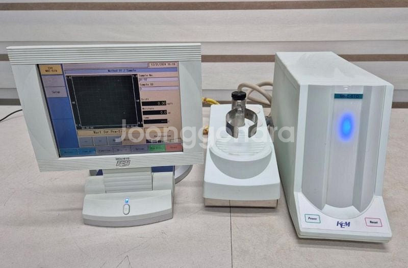 KEM MKC-610-DT 칼피셔 수분 측정기 전위차 ...--0