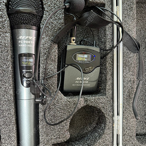 에펠 FC-9001 UHF 무선 마이크세트