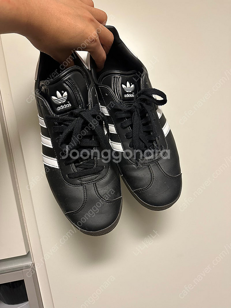 아이다스 가젤 흰검 280 팝니다--3