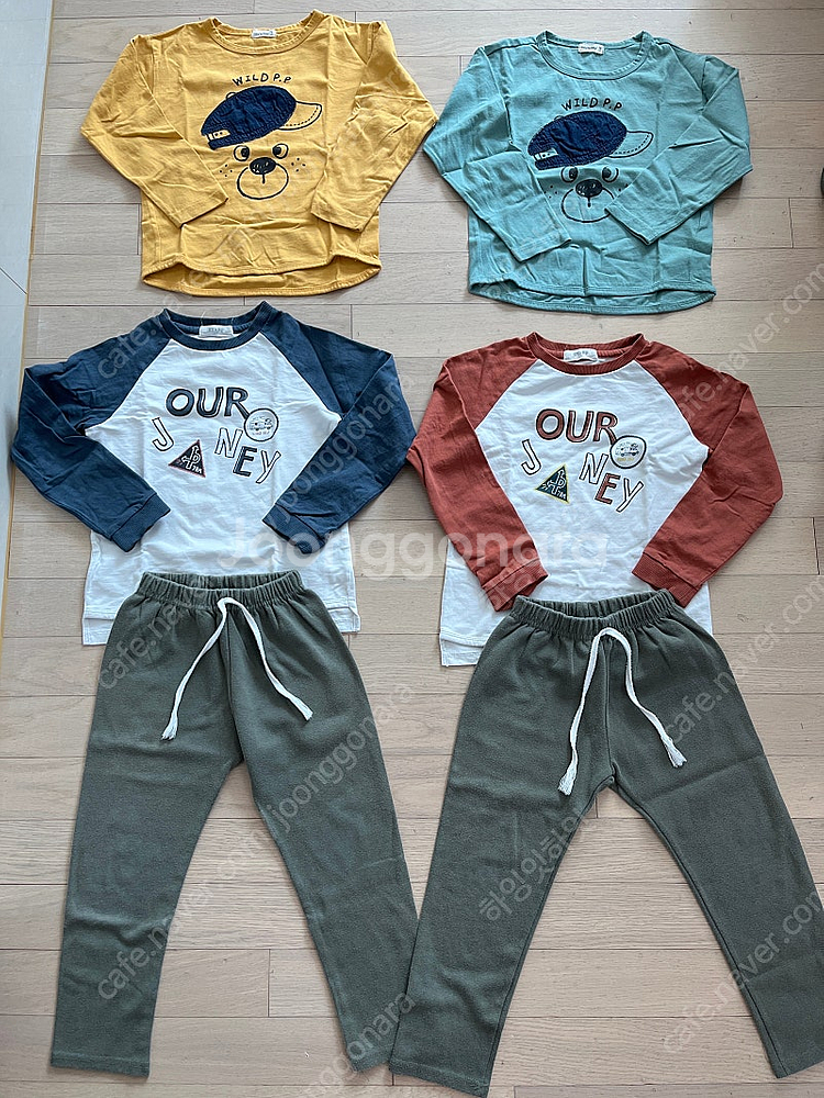 쌍둥이 아들둥이 남매둥이 6,7세 120 봄 가을 옷--0