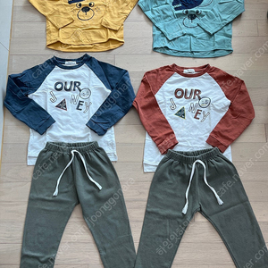 쌍둥이 아들둥이 남매둥이 6,7세 120 봄 가을 옷